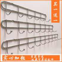 Wall Hook Wall Sticks Hook to Powerful Sticky Wall Door Rear Clothing Hook Free to punch Kitchen Hanging Hook