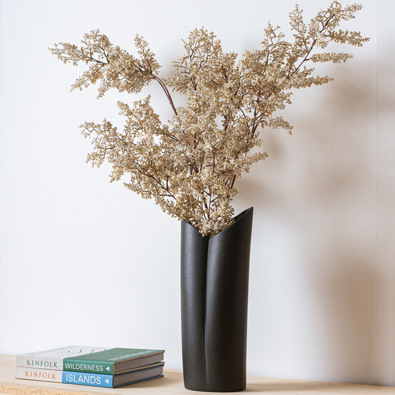 Wabi-Sabi Ceramic Art Vase, Black and White Desktop Ornament, Flower Arrangement, Hydroponics, High-End Niche Design Decoration Wabi-Sabi Ceramic Art Vase, Black and White Desktop Ornament, Flower Arrangement, Hydroponics, High-End Niche Design Decoration