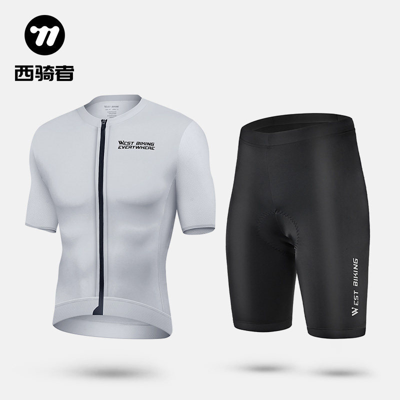 West Rider Cycling Suit Summer Short-Sleeve Cycling Shorts Men's and Women's Mountain Road Bike Clothing Equipment West Rider Cycling Suit Summer Short-Sleeve Cycling Shorts Men's and Women's Mountain Road Bike Clothing Equipment