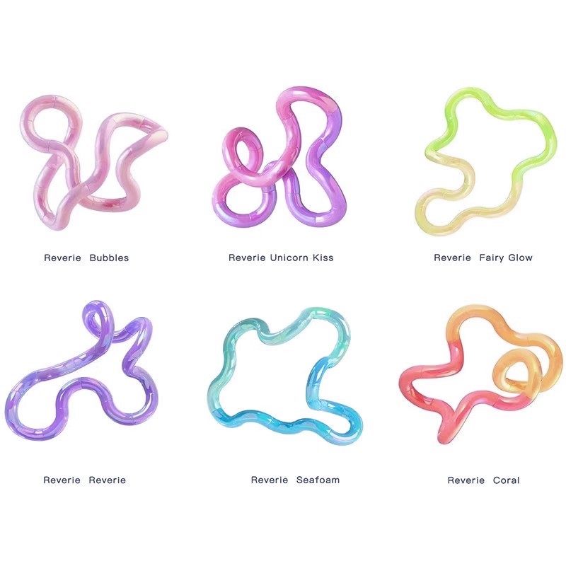 Authentic American Tango Temperature-Sensitive Color-Changing Twisty Toy, Glow-In-The-Dark Stress-Relief Squeeze Toy, Popular Internet Sensation Toy