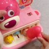 Children's Educational Toys, Sticker Game Consoles, Whack-A-Mole Games, Boys' Puzzle Games, Girls' Strawberry Bear Stress Relief Toys