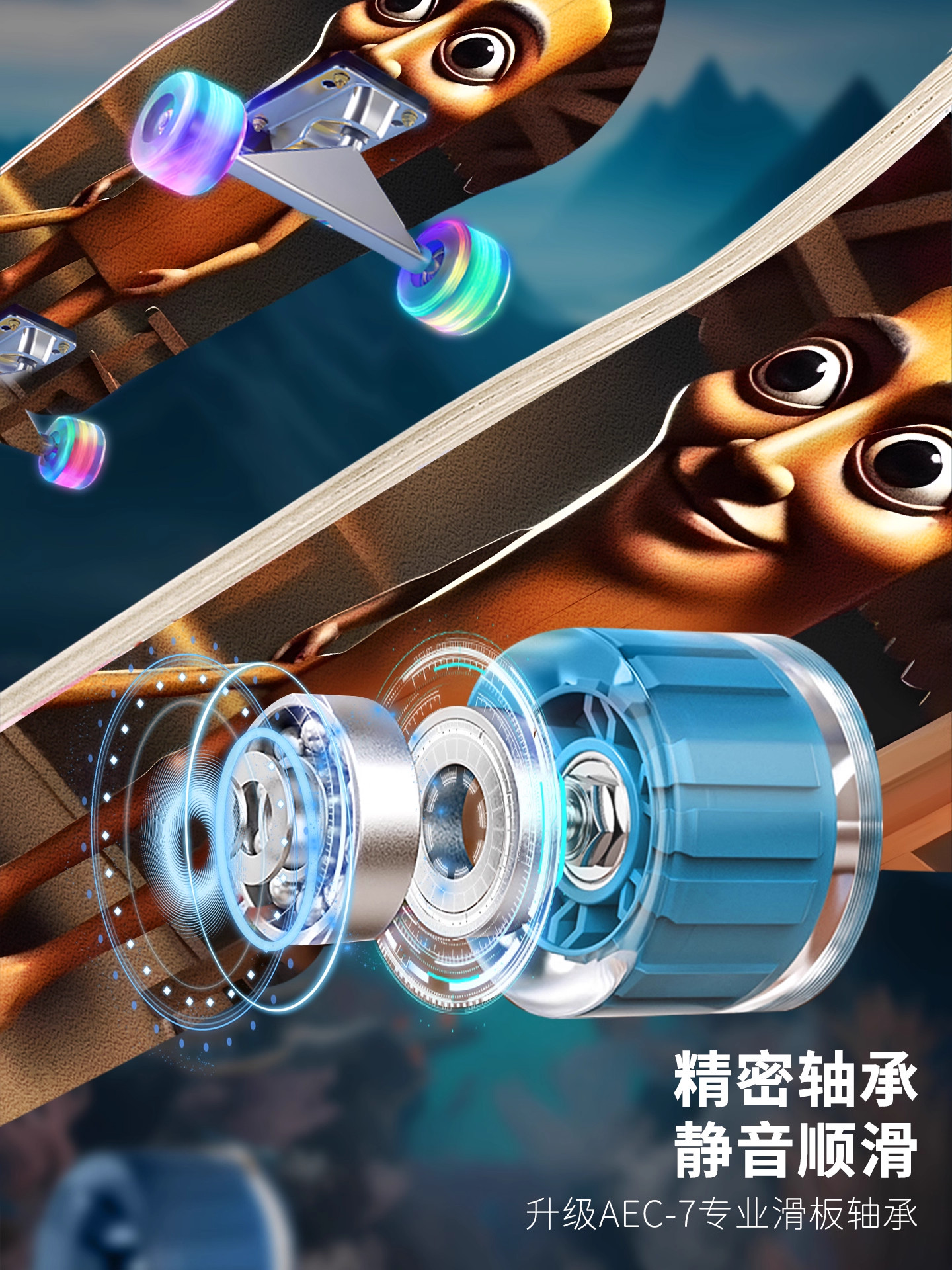 Foreign Mountain and Sea Classic Children's Scooter for Boys Aged 6 to 12, Specially Designed for Elementary School Students, Toy for Boys Aged 8, Beginner for Boys Aged 15