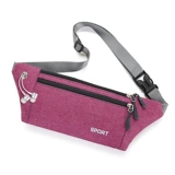 Модная поясная сумка подходит для мужчин и женщин для отдыха, универсальная барсетка, ткань, сумка через плечо, для бега, премиум класс