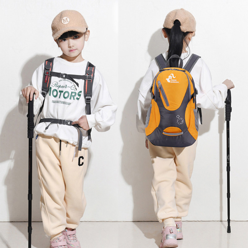 Outdoor Children's Sports Backpack Lightweight School Bag For Hiking, Study Tours, And Casual Travel For Elementary Students