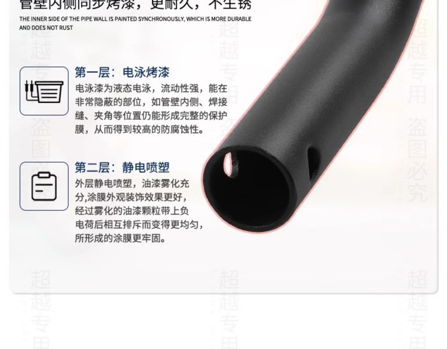 Suitable for Light-Duty Suzuki Uy125T Rear Rack Reinforcement Support Rod Exhaust Pipe Guard Bar Bumper Modification Accessories