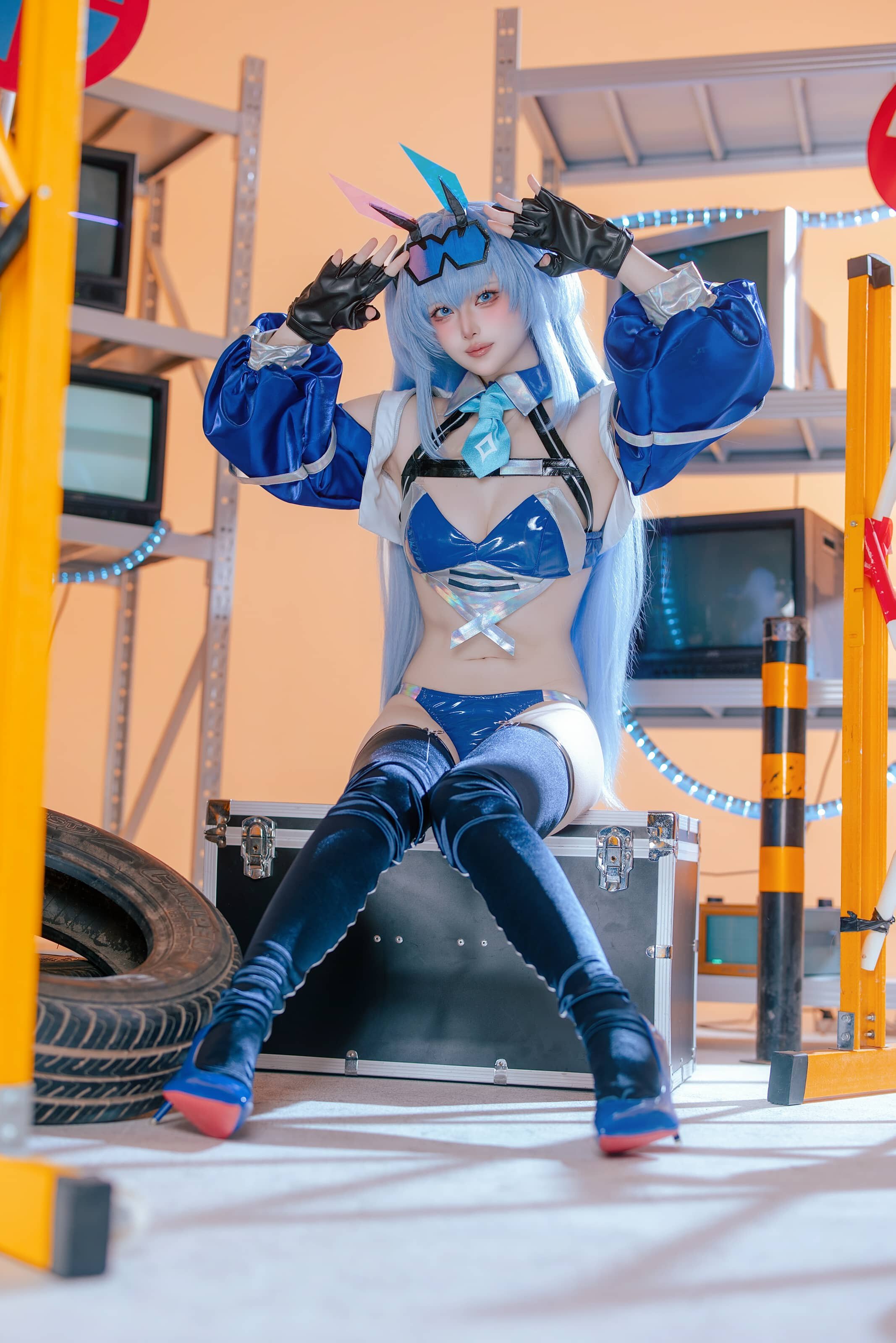 屿鱼Yukako 碧蓝航线 花园赛车服