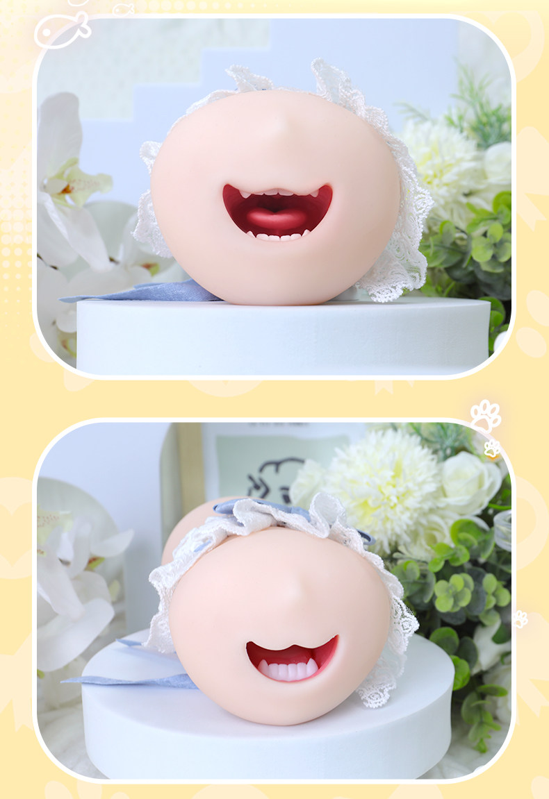 YUU元气猫娘口交飞机杯震动版男用口爱电动自慰圣杯