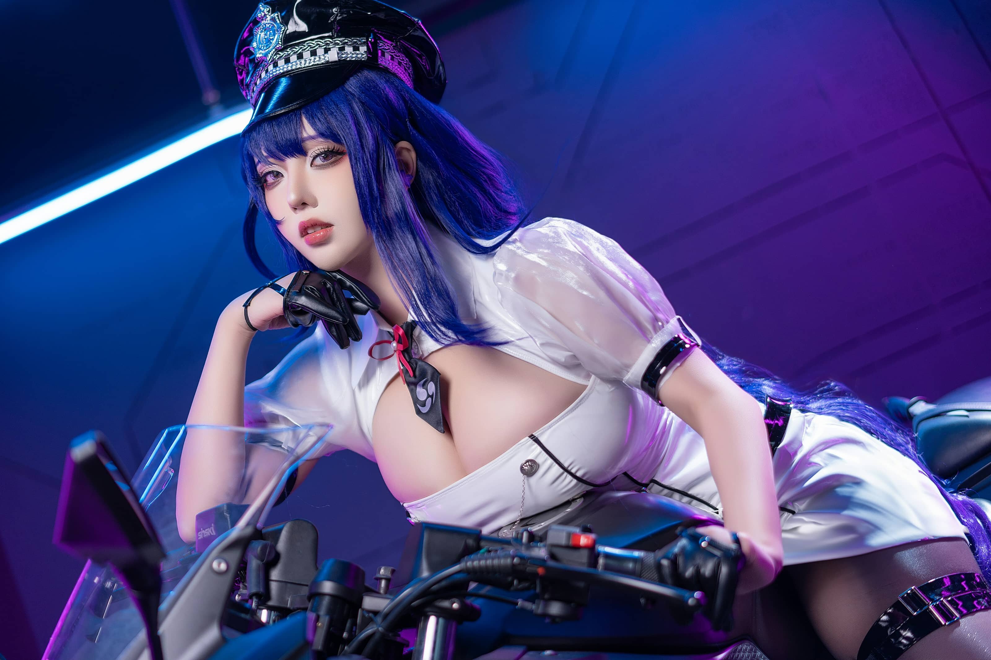 菌烨tako 原神 雷电将军赛车