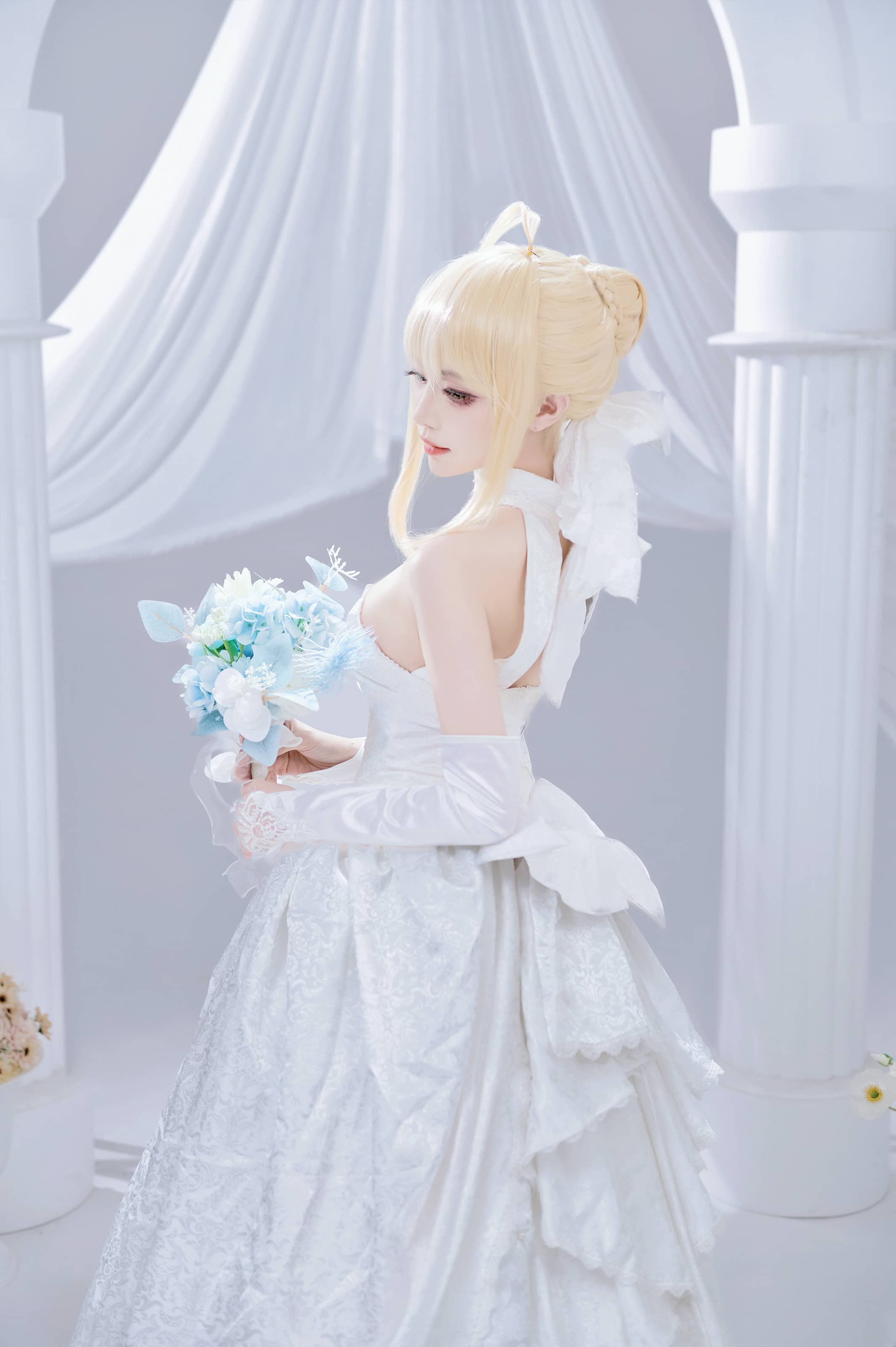 Shika小鹿鹿 FGO Saber花嫁