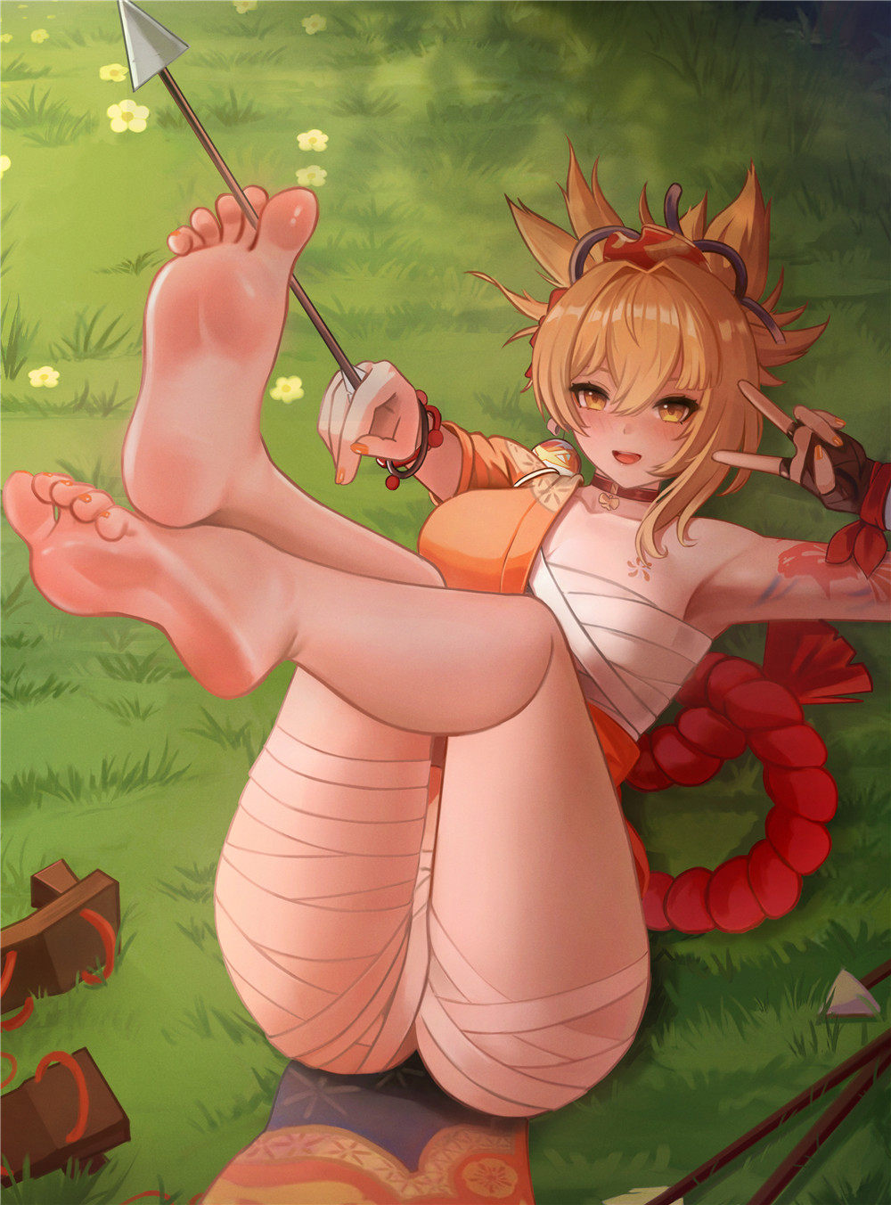 【插画精选】崩坏：星穹铁道 大黑塔 明日方舟：终末地 史尔特尔[50P-355MB]