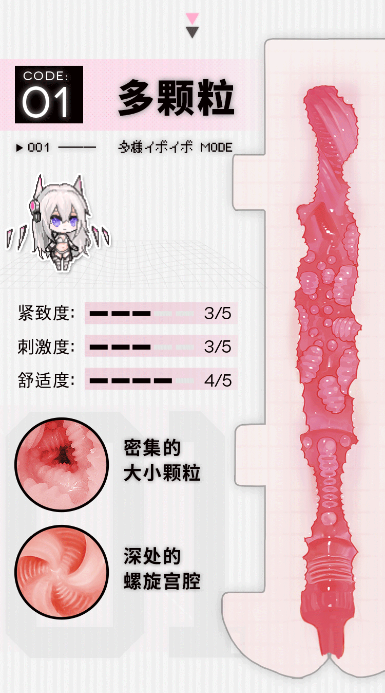 YUU幻雪机娘飞机杯二代姬娘可拆卸洗5合一替换通道圣杯