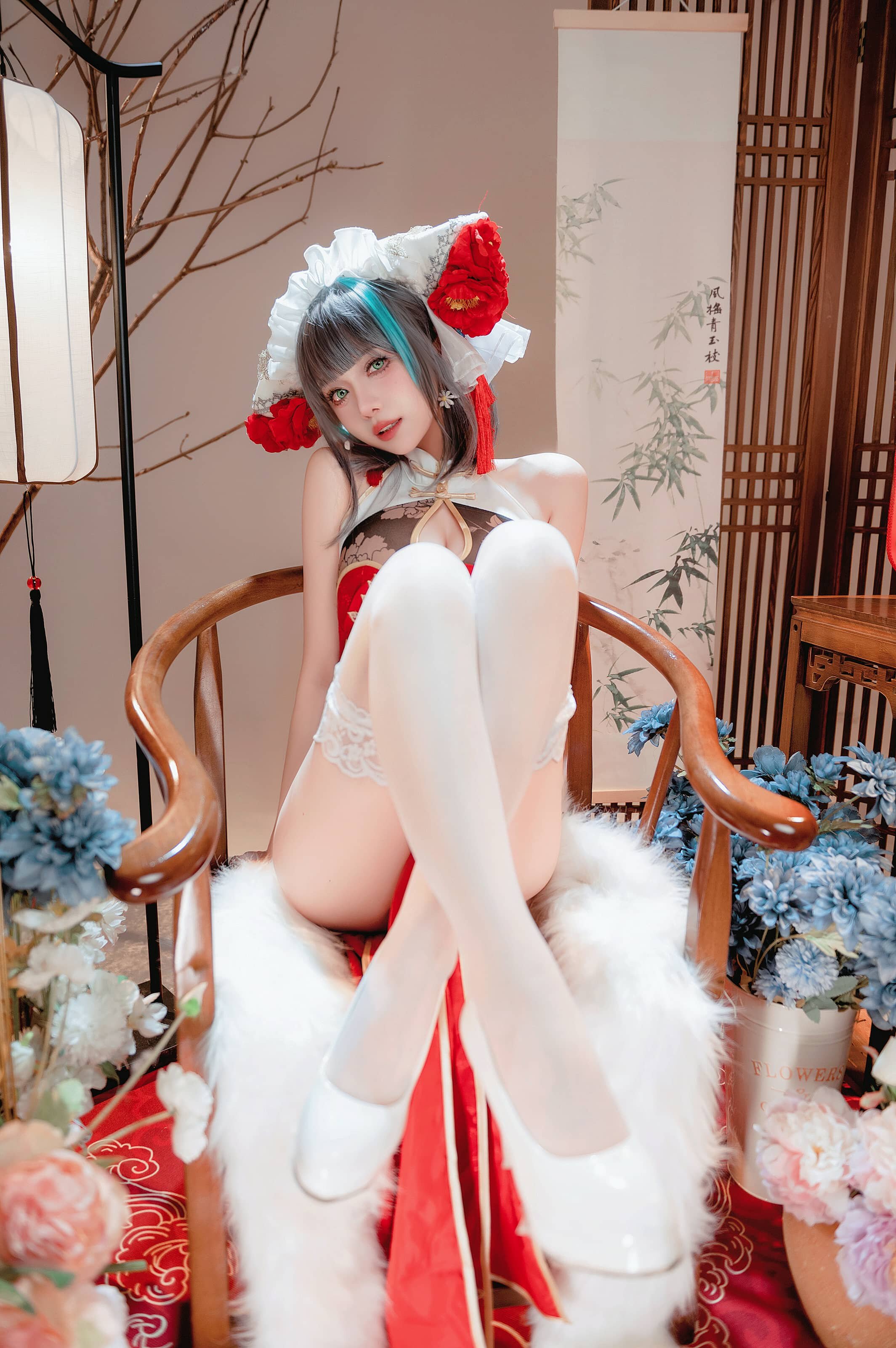 Shika小鹿鹿 碧蓝航线 新年柴郡