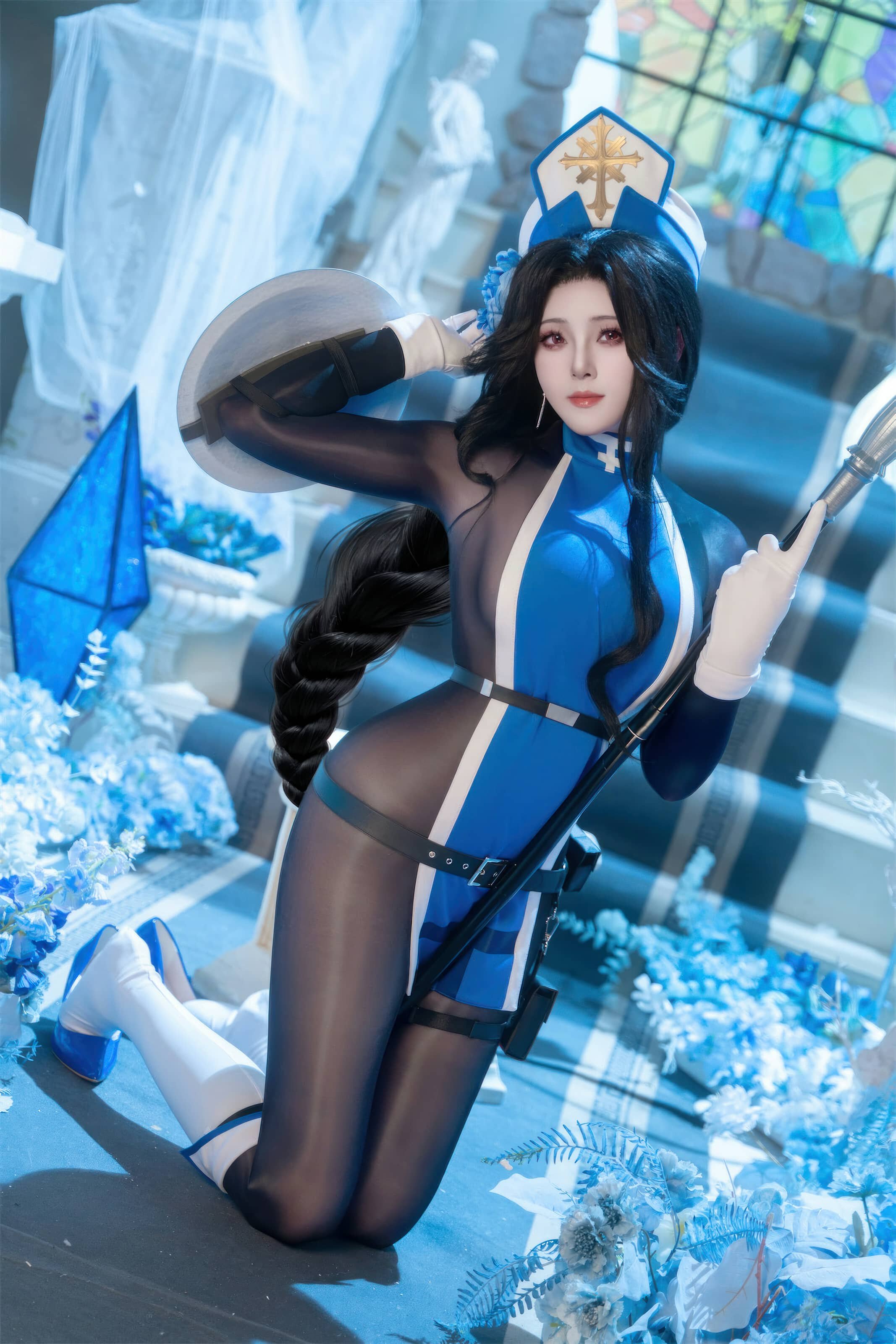 Natsuko_夏夏子 Nikke胜利女神 梅登·冰玫瑰