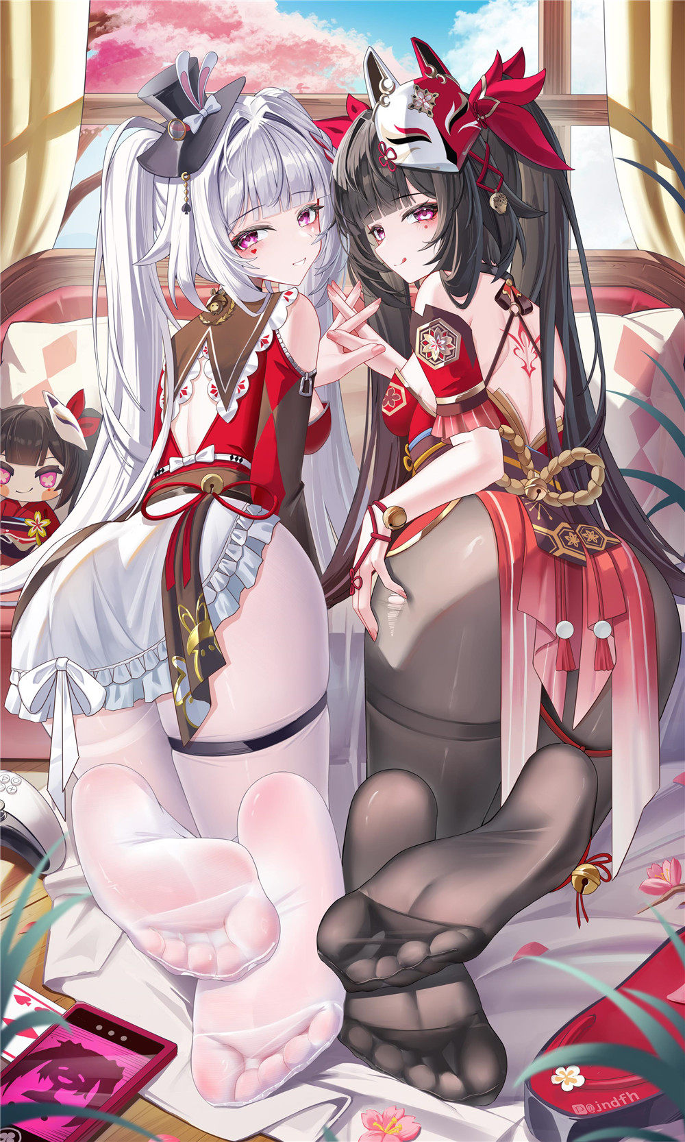 【插画精选】碧蓝档案 一之濑明日奈 佐藤ネグリュシカ 鸣潮 琳奈[50P-280MB]