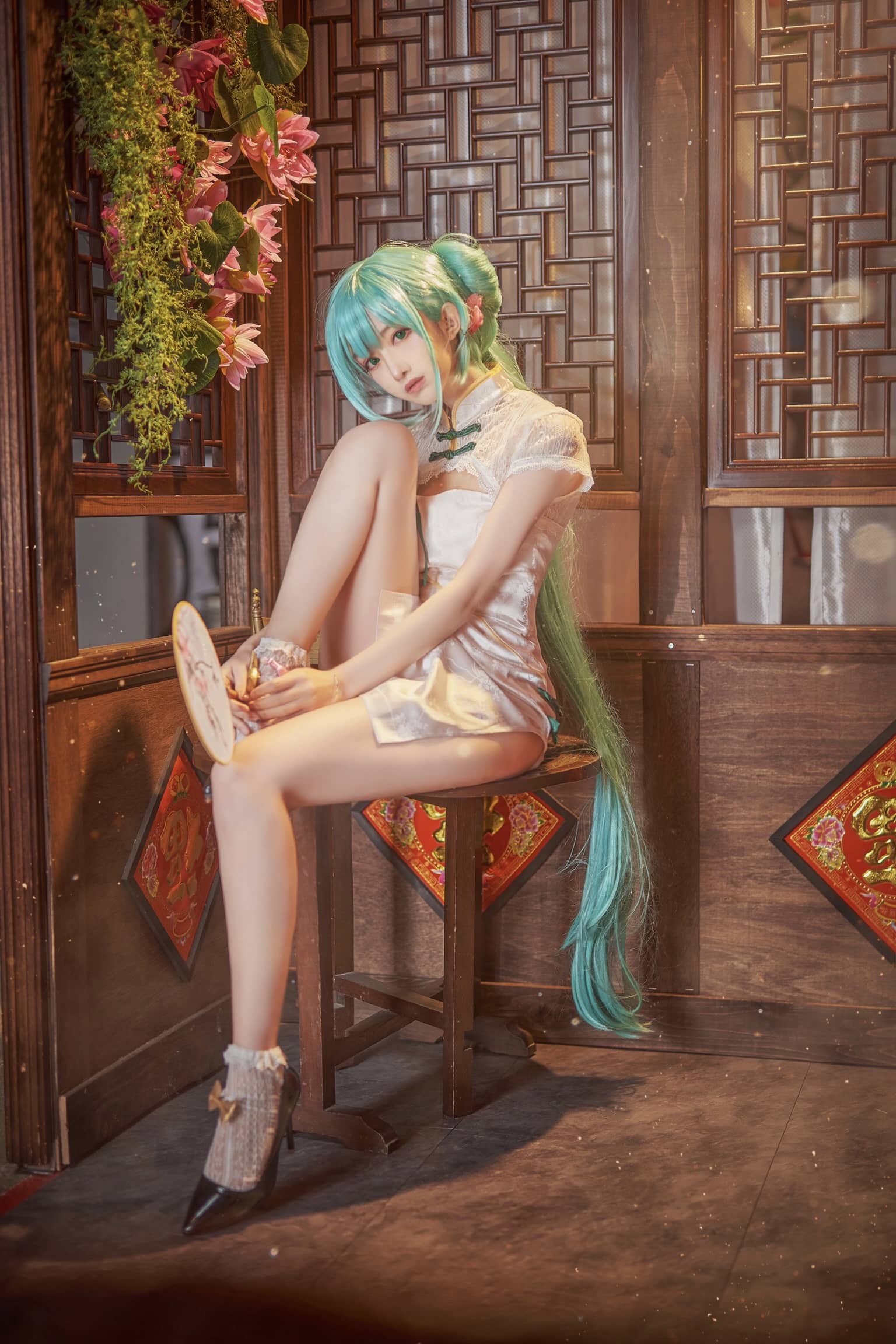 Shika小鹿鹿 初音 韶华旗袍
