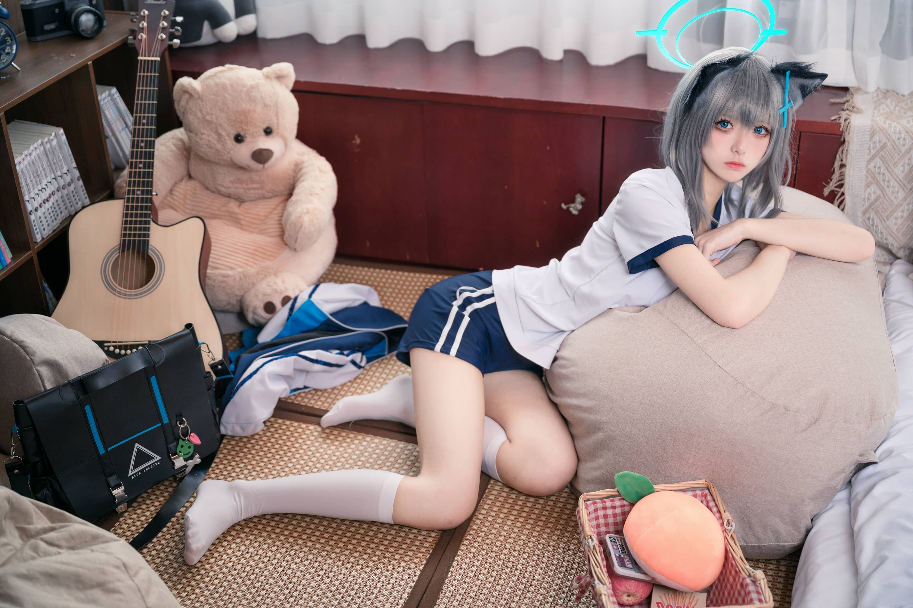 九柒喵 体操服白子