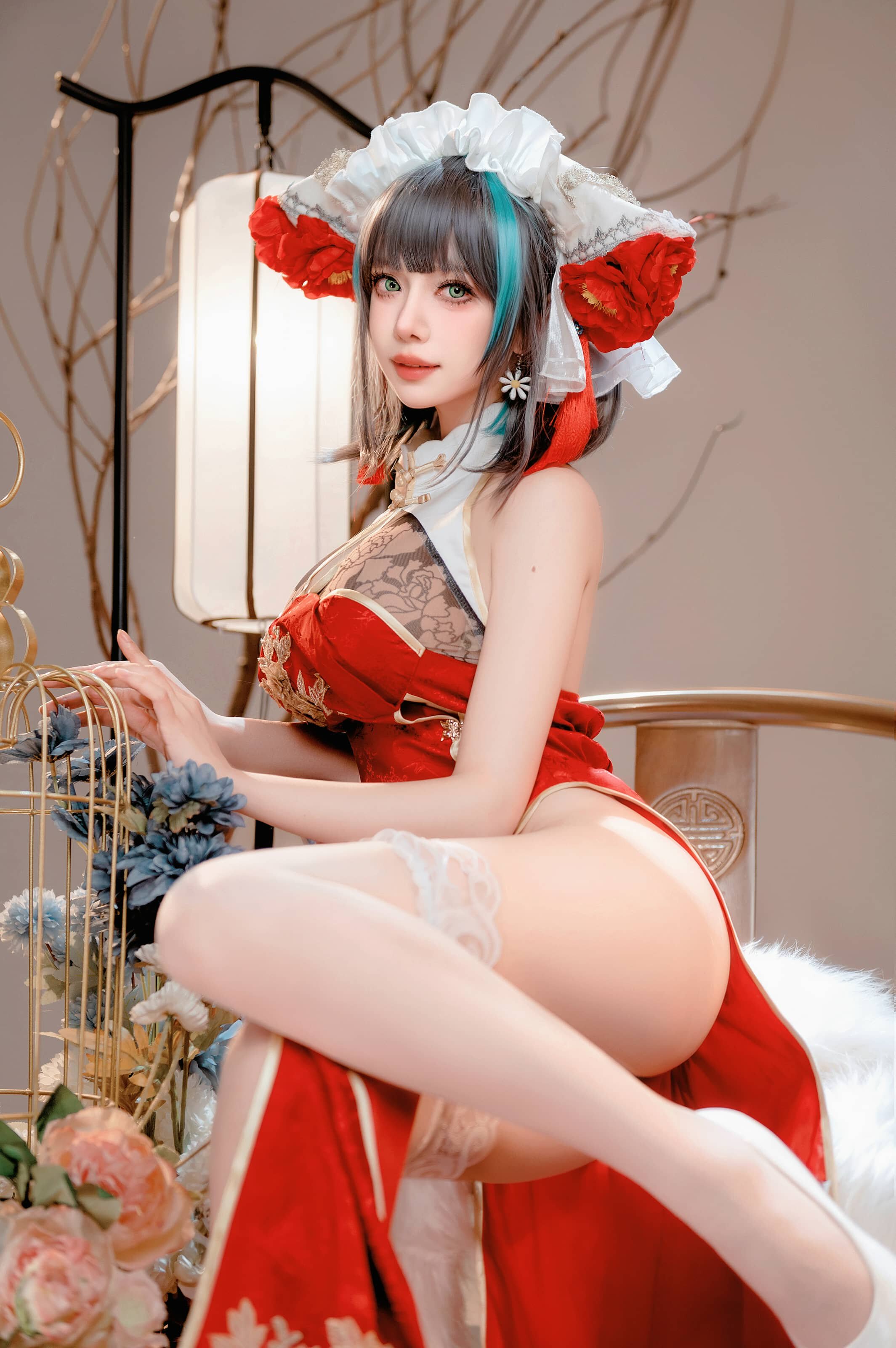 Shika小鹿鹿 碧蓝航线 新年柴郡