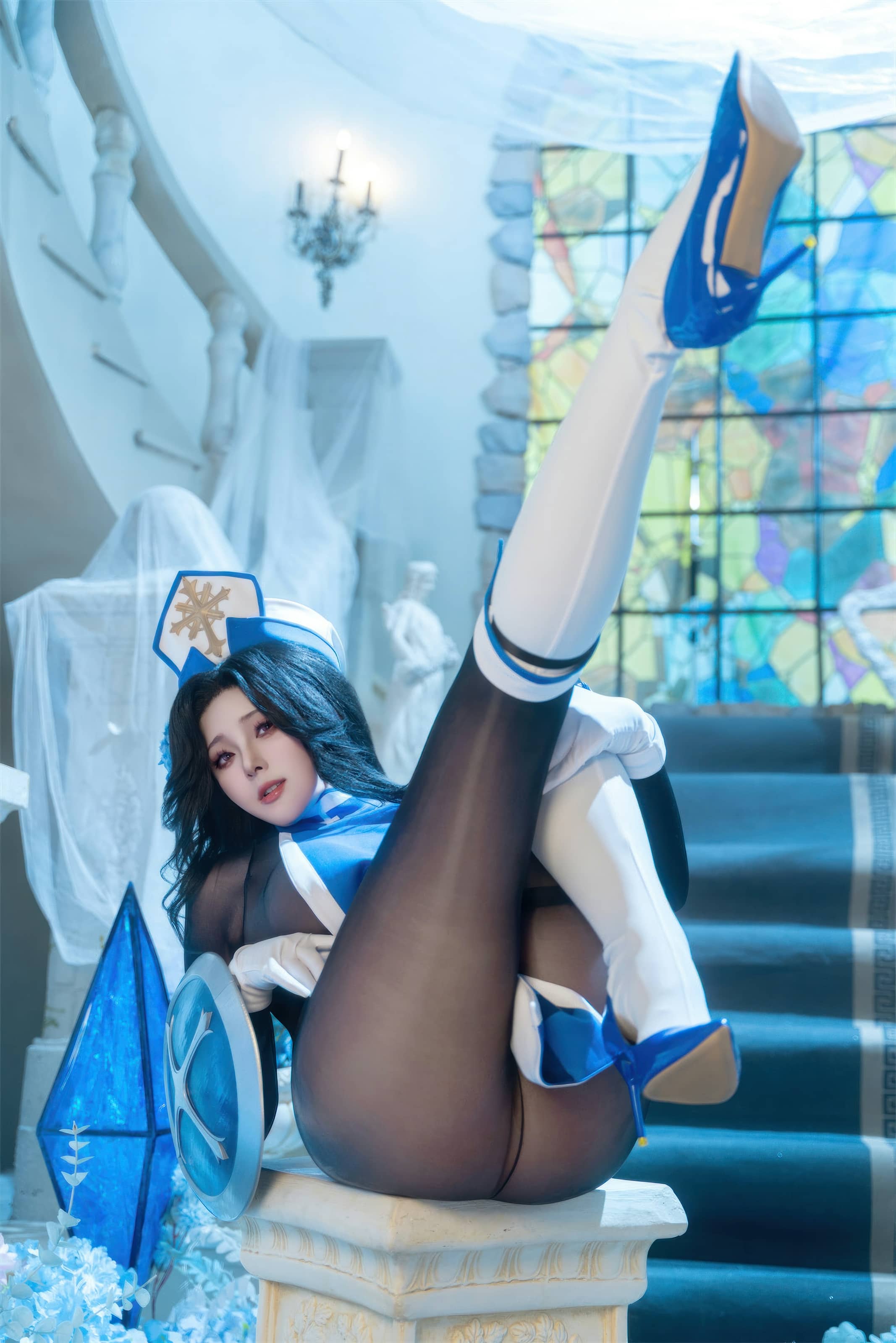Natsuko_夏夏子 Nikke胜利女神 梅登·冰玫瑰
