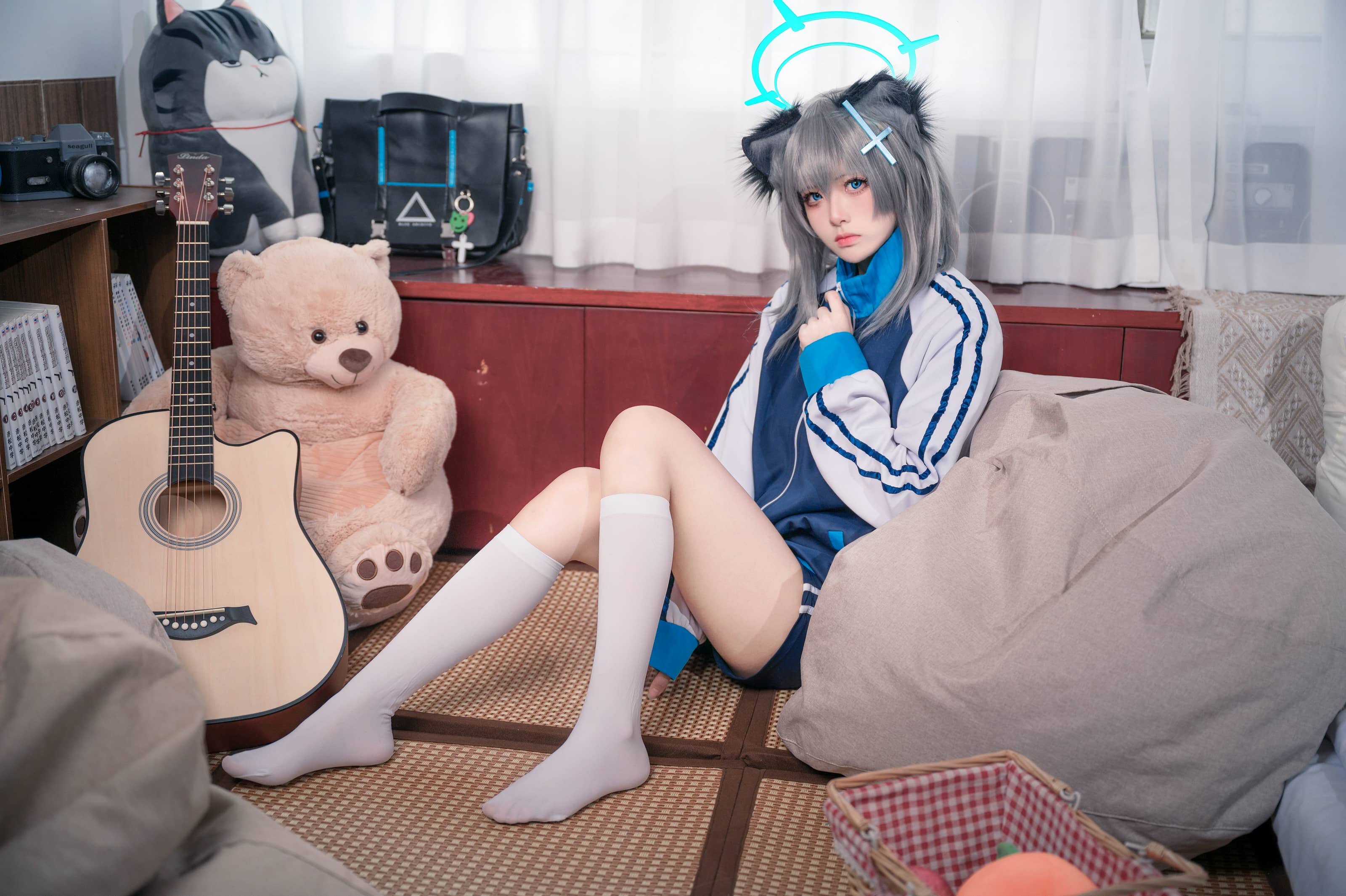九柒喵 体操服白子