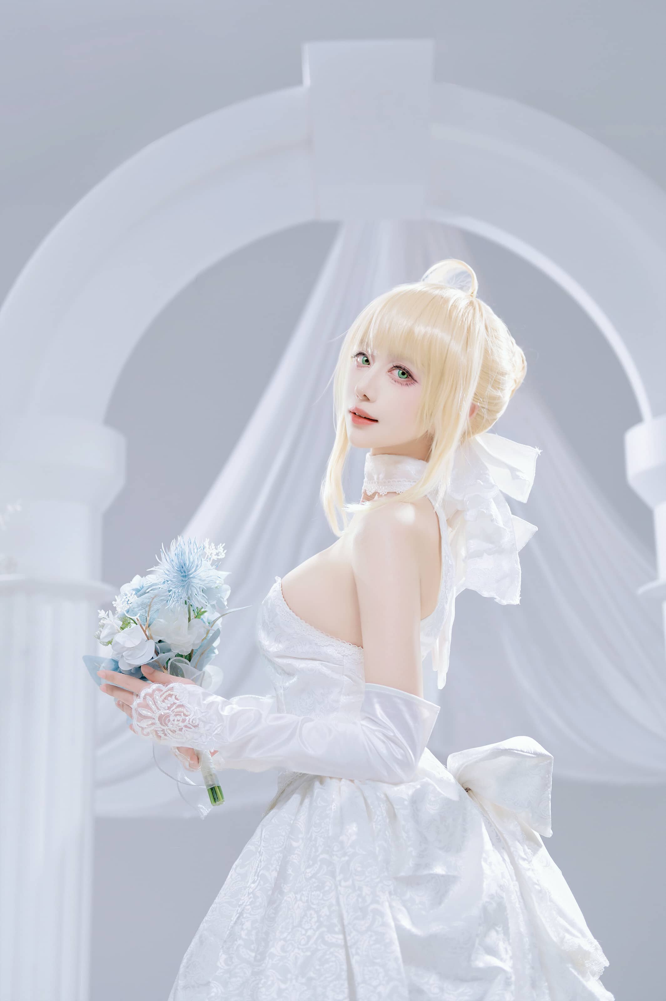 Shika小鹿鹿 FGO Saber花嫁