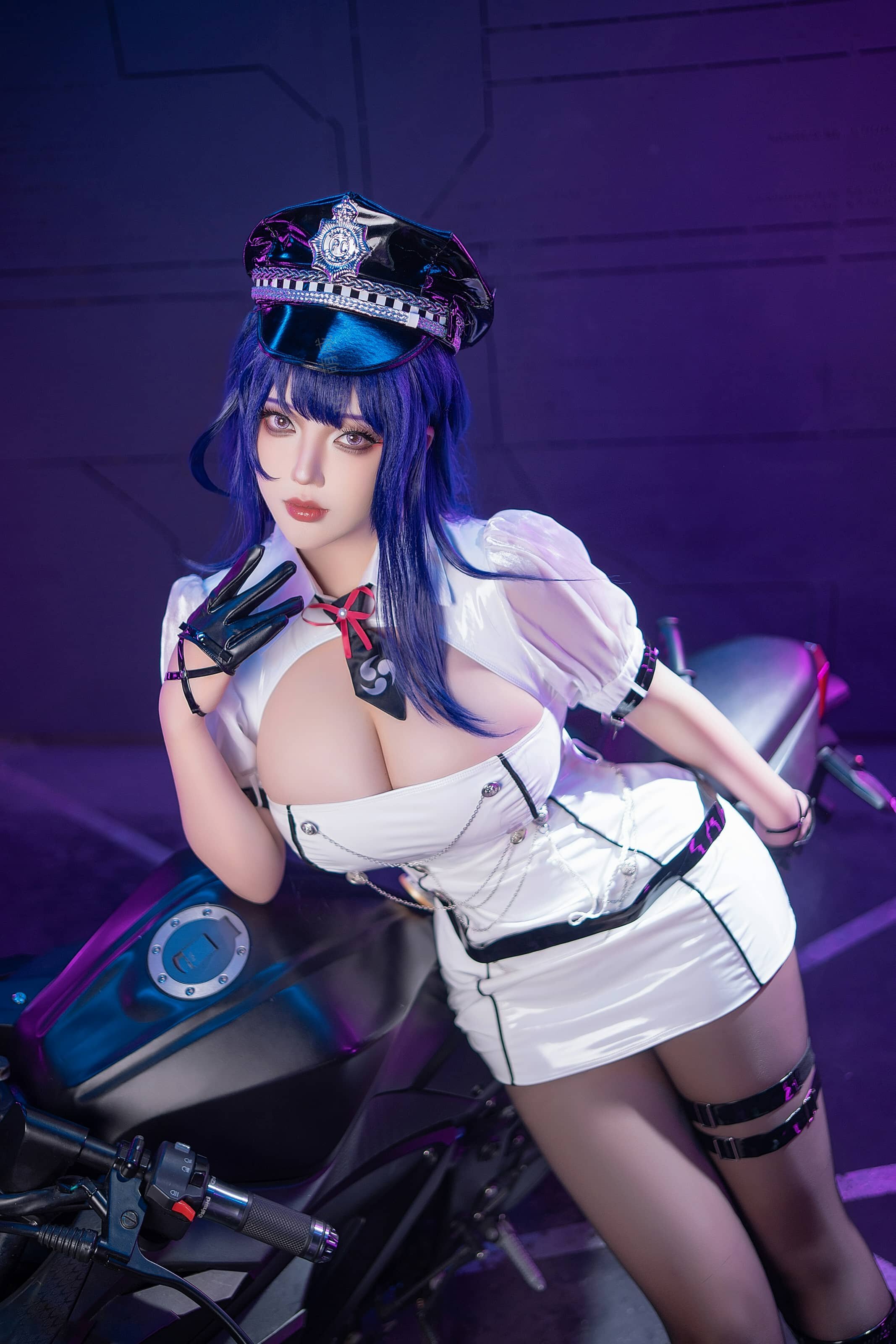 菌烨tako 原神 雷电将军赛车