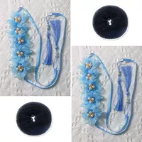 Синий пончик