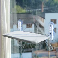 Светло-серый-Цепочка-молния 𫔀Сетка-Фиксированная версия на присоске