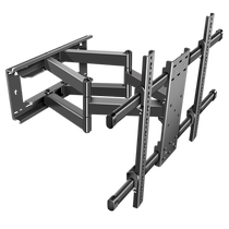 Suitable for Samsung 75 85-inch DU8000 DU9000 TV ultra-thin telescopic hanger embedded bracket