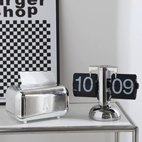 Часы, серебряная туалетная бумага, комплект