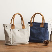 2024 New Canvas Bag Work Tote Womens Fashion Small Handbag Hand-carried Outing Fabric Womens Bag Mom Bag