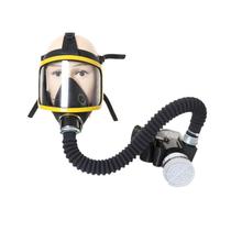 Full face mask portable electric air supply respirator full face mask long tube breathing electric air supply full face mask