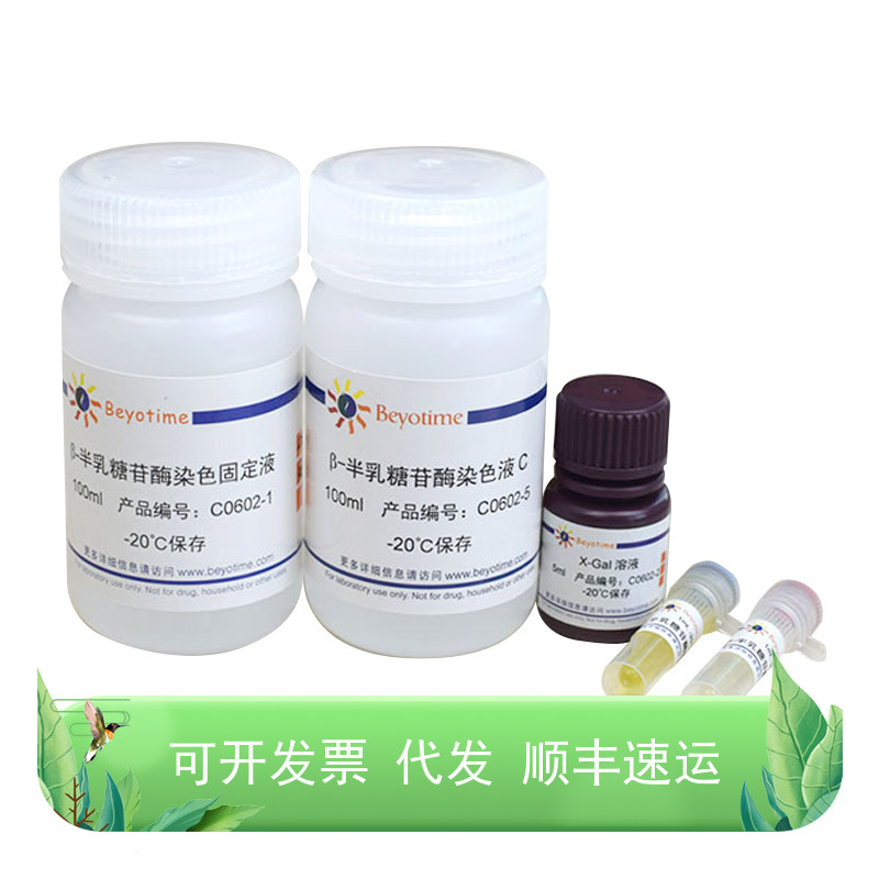 细胞衰老&beta;-半乳糖苷酶染色试剂盒