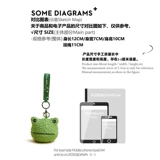 Оригинальный дизайнерский плюшевый кошелек, кукла, брелок, подвеска