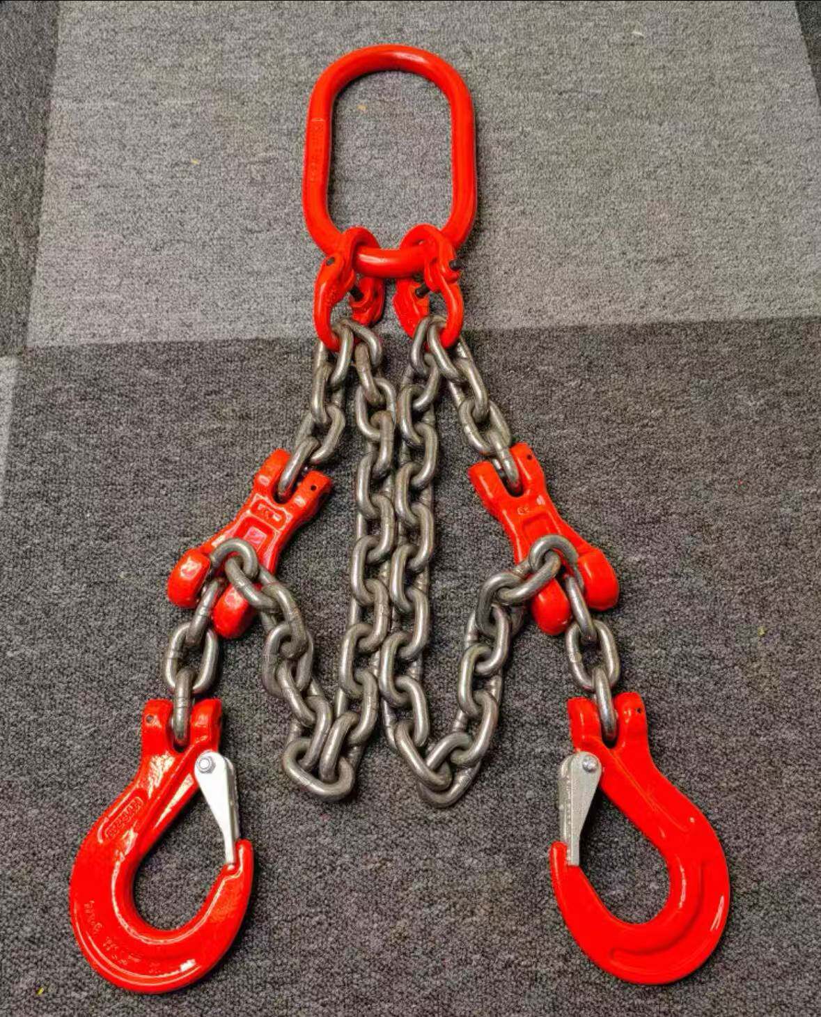 Подъемные цепи 炼条调节器起重炼条吊索具吊炼起重吊具航吊行车吊钩吊环挂钩