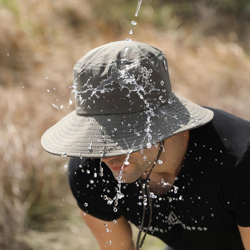 Outdoor Rainstorm-Grade Waterproof Hat for Cycling, Rain Protection, Professional Fishing, Versatile Rain and Sun Protection, Travel Baseball Cap