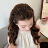 Korean Wavy Headband for Women, High-End, Stylish, Fashionable Headband for Women, High Cranial Top, Summer Face-Washing Hairpin, Head Accessory
