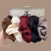 Extra-Large Satin Scrunchie 2025 Trendy Hair Tie That Doesn'T Pull on Hair and Leaves No Marks, Korean Style Atmospheric Hair Accessory
