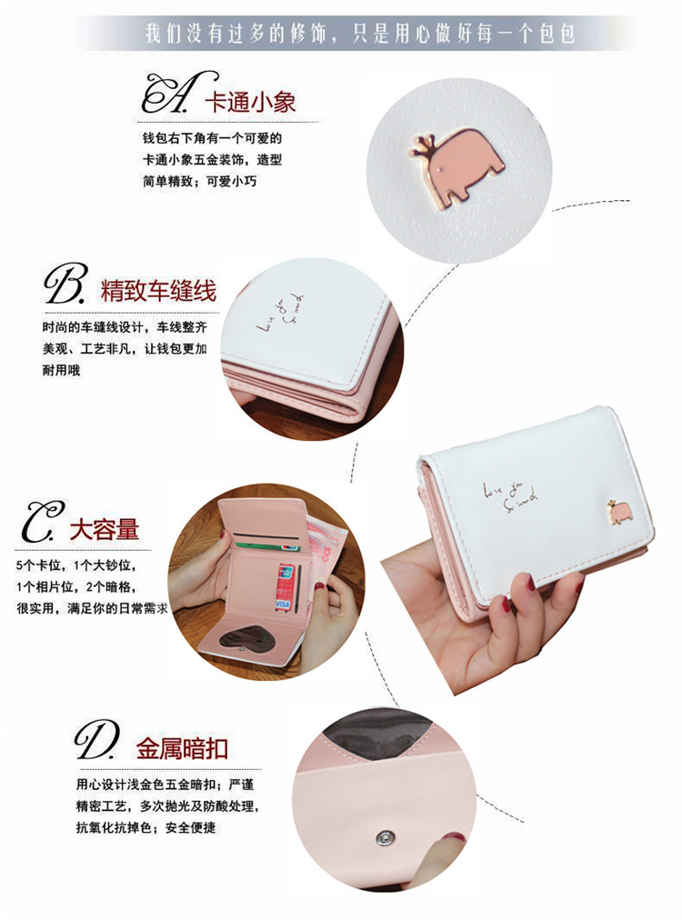 бумажник wallet for women lady zipper female girl bag OTHER