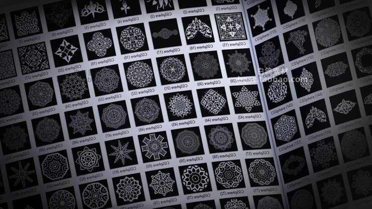 图片[4]-C4D阿尔法超清贴图纹理SP设计zbrush素材3Dcoat花纹样式纹样maya-cg男孩