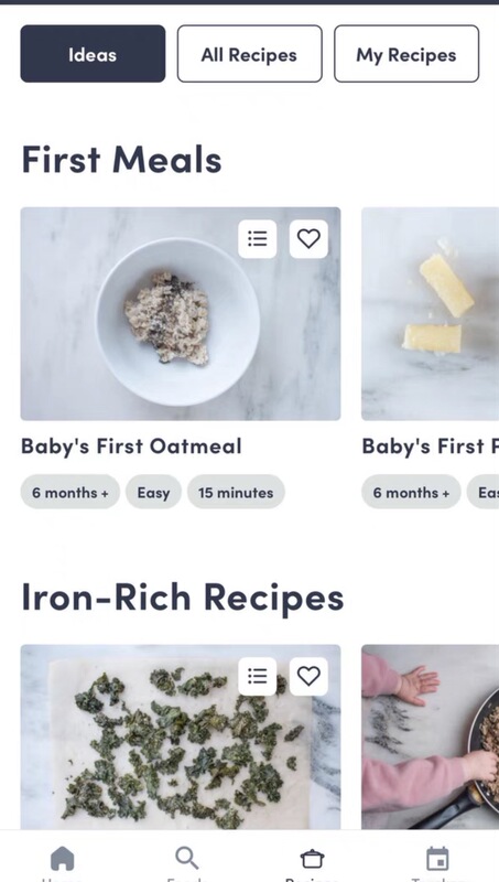 Solid Starts Complementary Food Record App Annual Subscription