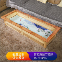Xiangsen solid wood heater household intelligent variable frequency foot warmer oven Huaihua electric fire box electric fire barrel energy saving