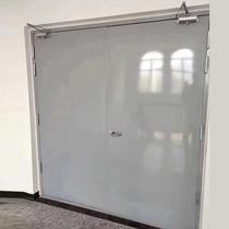 Steel fireproof door storeroom fireproof pipe well door safety channel door construction work steel fireproof door manufacturer