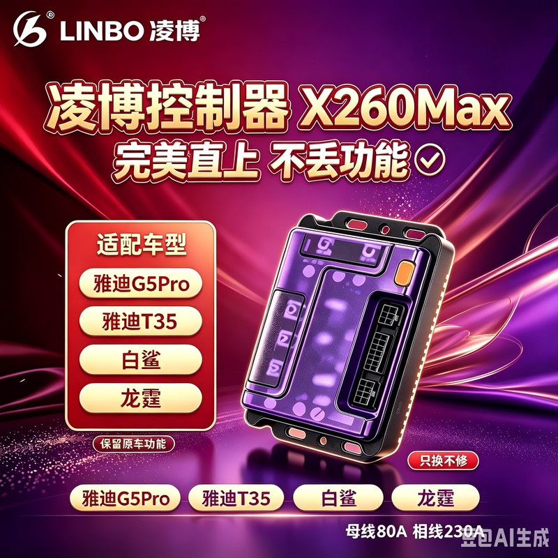 Lingbo Controller Is Directly Compatible with the Yadi Longting White Shark Controller T35G5Pro First and Second Generation High-Performance Controllers