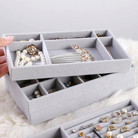 Hot Sales Fashion Portable Velvet Jewelry Ring Jewelry Displ