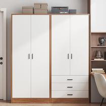 Wardrobe household bedroom rental economical storage cabinet simple modern light luxury small apartment wardrobe storage cabinet