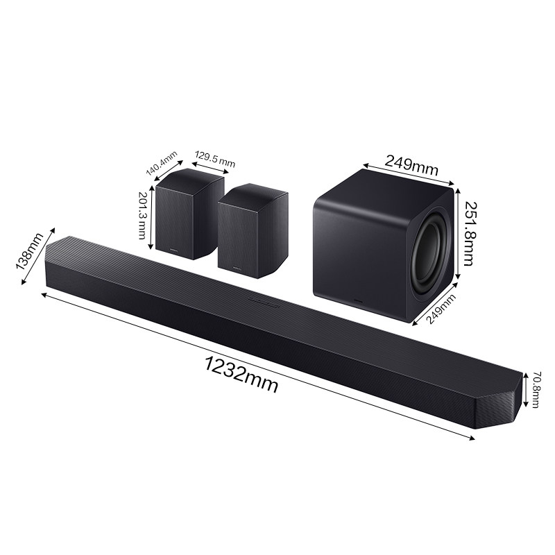 [15% National Subsidy] Samsung Hw-Q990F Soundbar Speaker Dolby Atmos Home Theater Tv Speaker