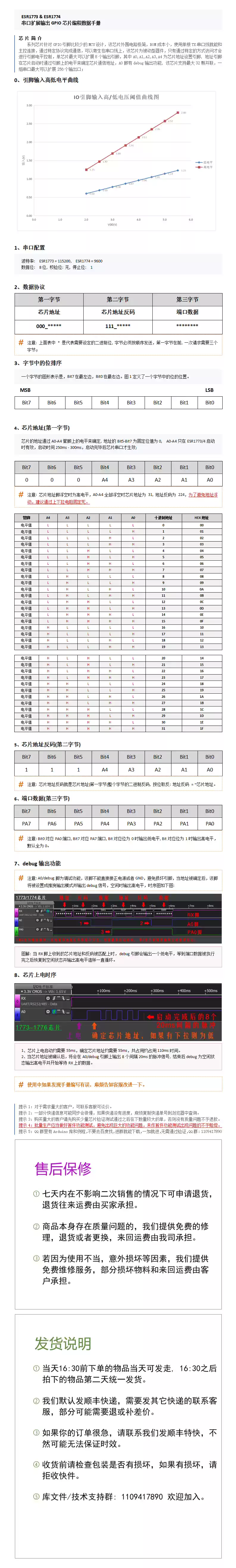 ESR1773芯片 8266擴展芯片 IO擴展芯片 串口擴展IO Arduino擴展-淘寶Taobao | 天貓Tmall