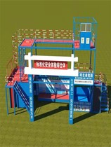 Construction Site Safety Experience Hall Safety Experience Area Equipment Safety Helmet Impact Seatbelt Experience Hole Fall