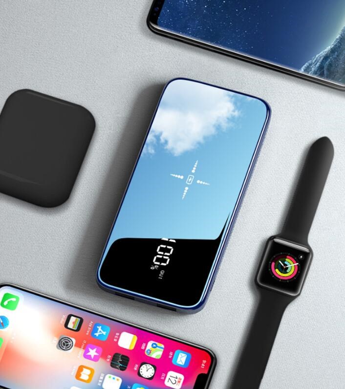 Power Bank 30000mAh Wireless External Portable Powerbank Ful