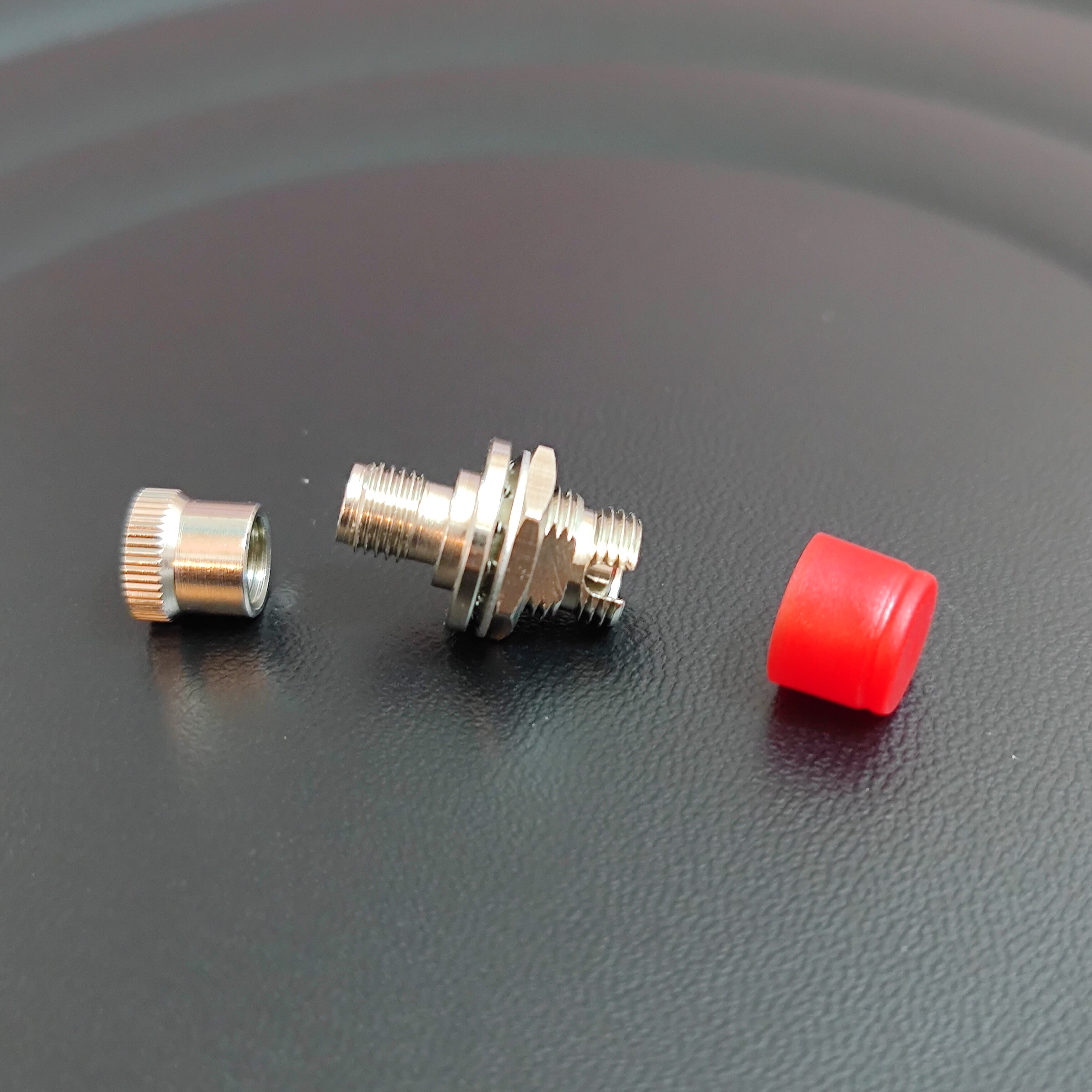 SMA905转FC转接头  光纤耦合器 光纤跳线对接器 FC/SMA905适配器